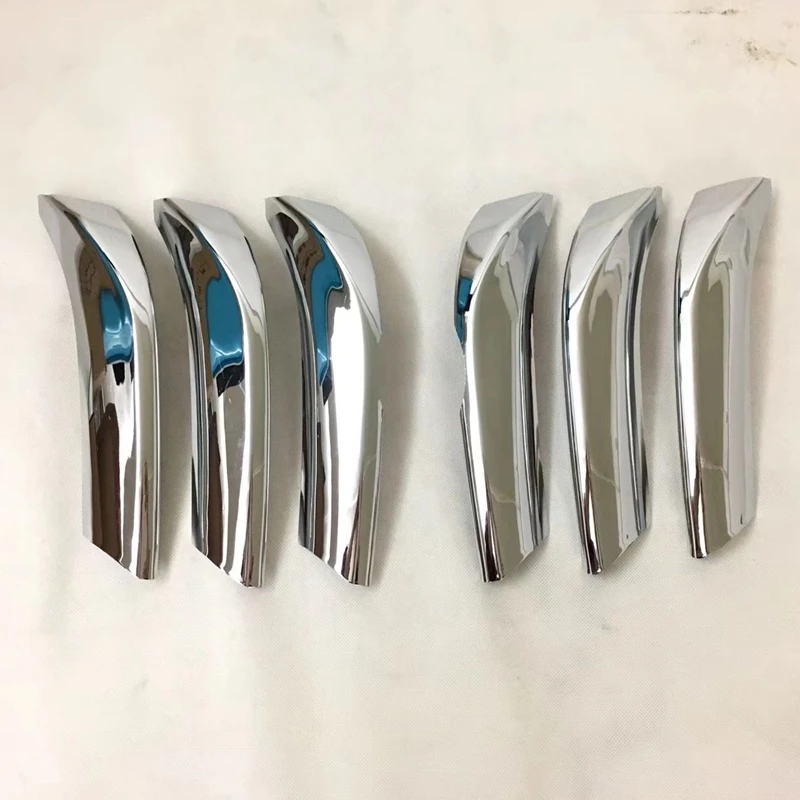 MONTFORD Stainless Steel Front Grille Decoration Cover Trims 6Pcs/set For Toyota Cruiser Prado FJ150 FJ 150 2010 211 2012 2013 | Автомобили