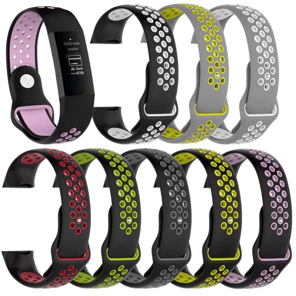 Сменный силиконовый ремешок для Fitbit Charge 3 новинка 2018 умный браслет аксессуары