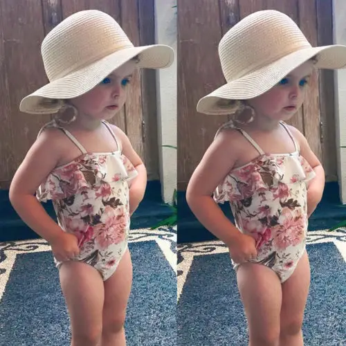 Купальник танкини с цветочным принтом для девочек|beachwear bikinis|beachwear swimwearbeachwear kids |