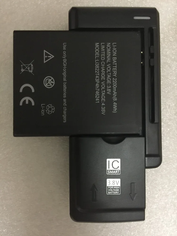 

Аккумулятор jinsuli Li3822T43P4h746241, 3,8 в, 2200 мАч, для ZTE Blade L4 Pro / TWM Amazing X3s, универсальное зарядное устройство YIBOYUAN SS-C1