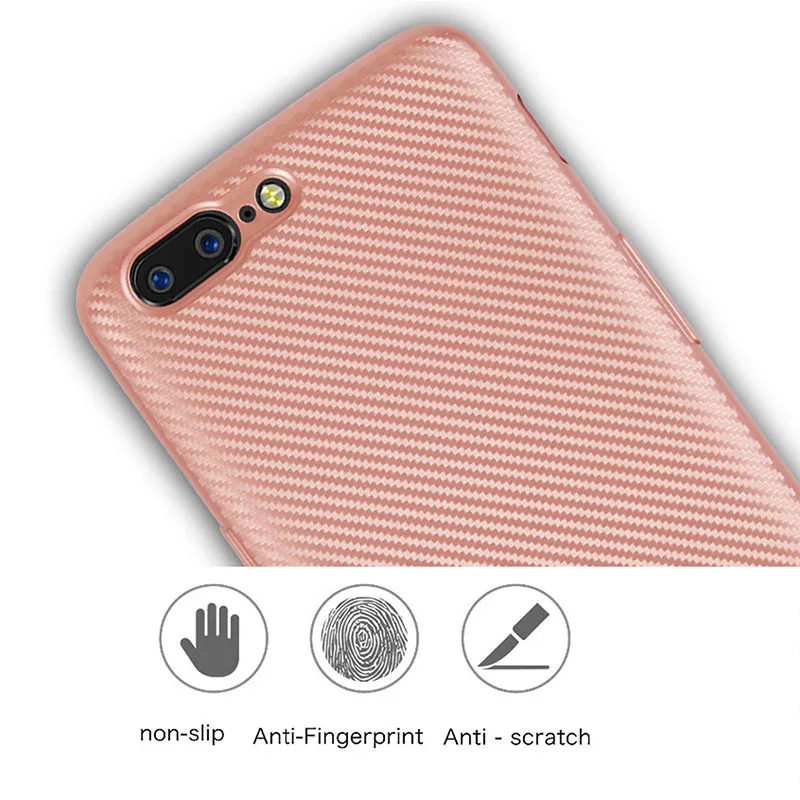 YueTuo Роскошный чехол для oneplus 5 t one plus 5T Ультра тонкий мягкий силиконовый из ТПУ