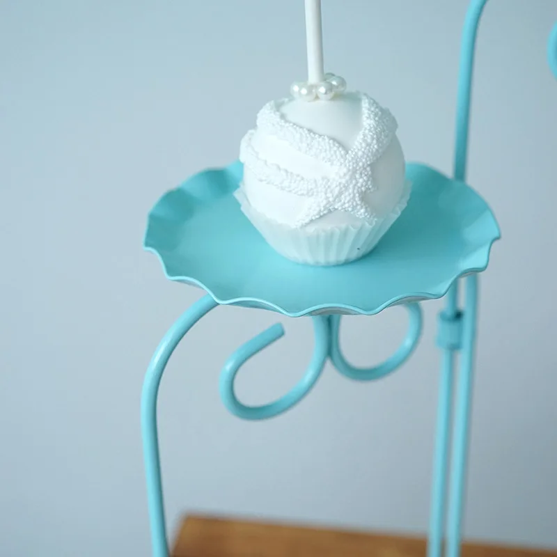 Детская синяя лестница стойка Sweetgo складные десертные инструменты для украшения