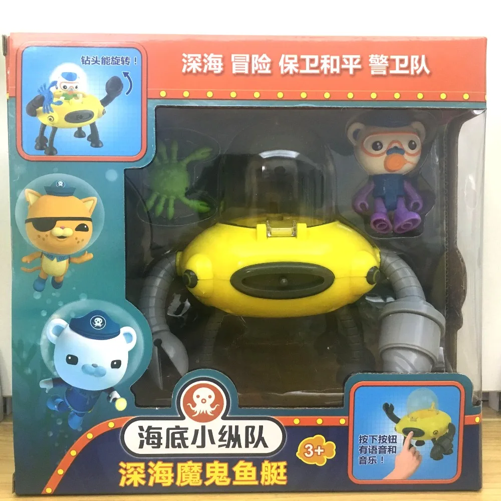 Octonauts фигура игрушки octonauts песо капитан Ракушки kwazii шеллингтон Даши Настроить