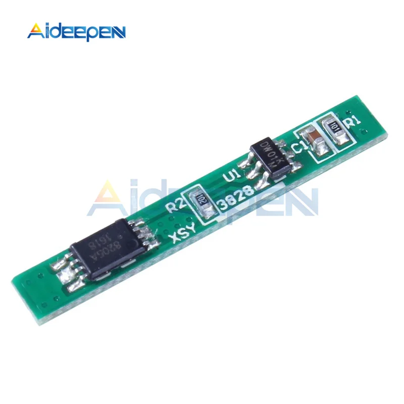 1S 3.7V 2.5A 1S 2S 3S 4S 2.5A 5A 6A 8A 10A литий-ионный аккумулятор 18650 защита зарядного устройства 3,7 в 7,2 в PCB BMS для Lipo батареи - Цвет: 1S 3.7V 2.5A