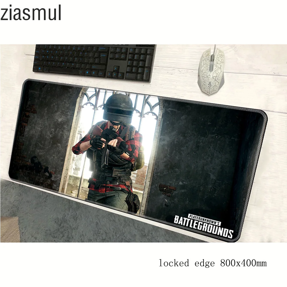 Коврик для мыши pubg 800x400x2 мм большой компьютерный коврик игровые аксессуары