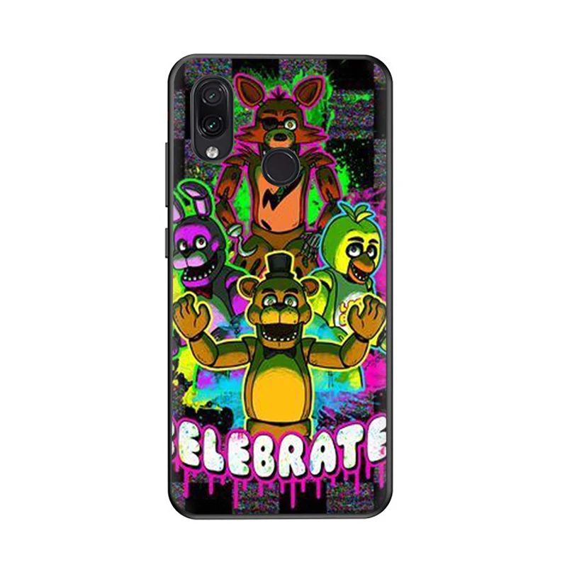 B11 Five Nights At Freddy Silicone Phone Case for Redmi 4A 4X 5 6 A Plus Pro 7 GO Note 4 4X 5 6 7 8 Pro 7A K20 Pro - Color: B11