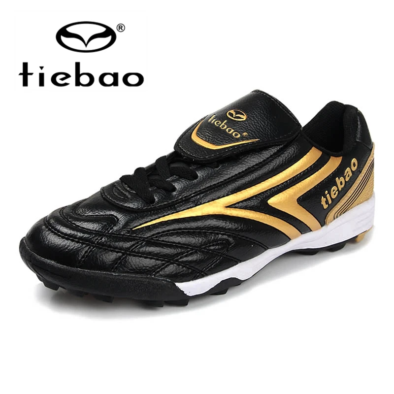 TIEBAO Professional Children Kids Teenagers TF Turf Sole Football Boots Sneakers Training Soccer Shoes Parent-Kid Shoes  EU32-37