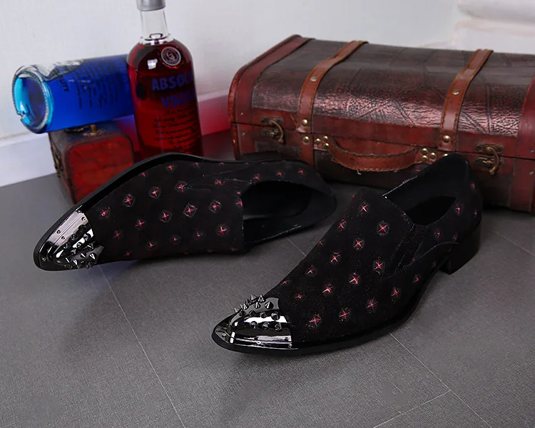 

Men's Formal Business Leather Shoes Men's Pointed Anti-fur Leather Tide Shoes