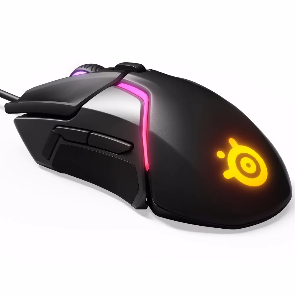 Проводная игровая мышь SteelSeries Rival 600 программируемая rgb макро с двойным датчиком