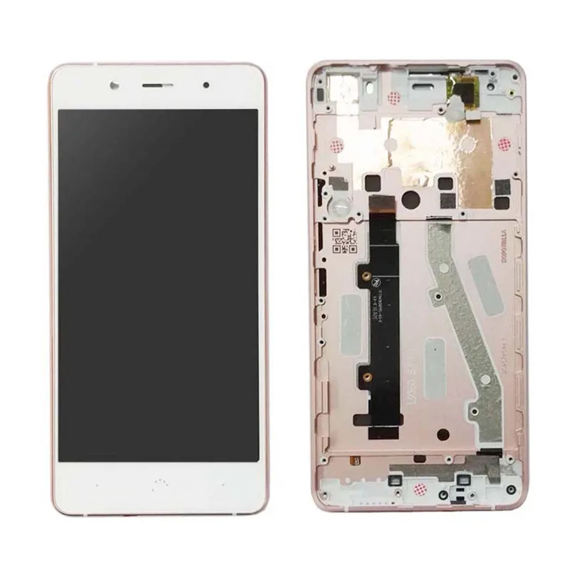 Для BQ X5 Plus ЖК-дисплей и сенсорный экран 100% протестирован для Aquaris с рамкой