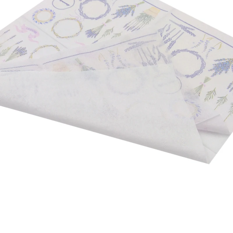 Clear color printed paper towel party decoration props napkin Dessert restaurant special mat Double wood pulp | Дом и сад
