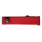 Высококачественный красный эластичный нагрудный ремень для Wahoo Garmin Polar, Для Спортивного Бега, пульсометра, Ant + Bluetooth 4,0