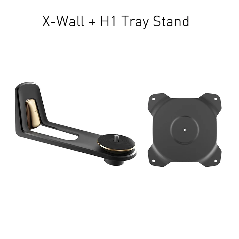 X-Wall and Adapter XGIMI лоток подставка для проектора XGIMI H1 оригинальные аксессуары можно соединить с настенным кронштейном/потолочным кронштейном/X-напольной подставкой - Цвет: X-Wall and Adapter