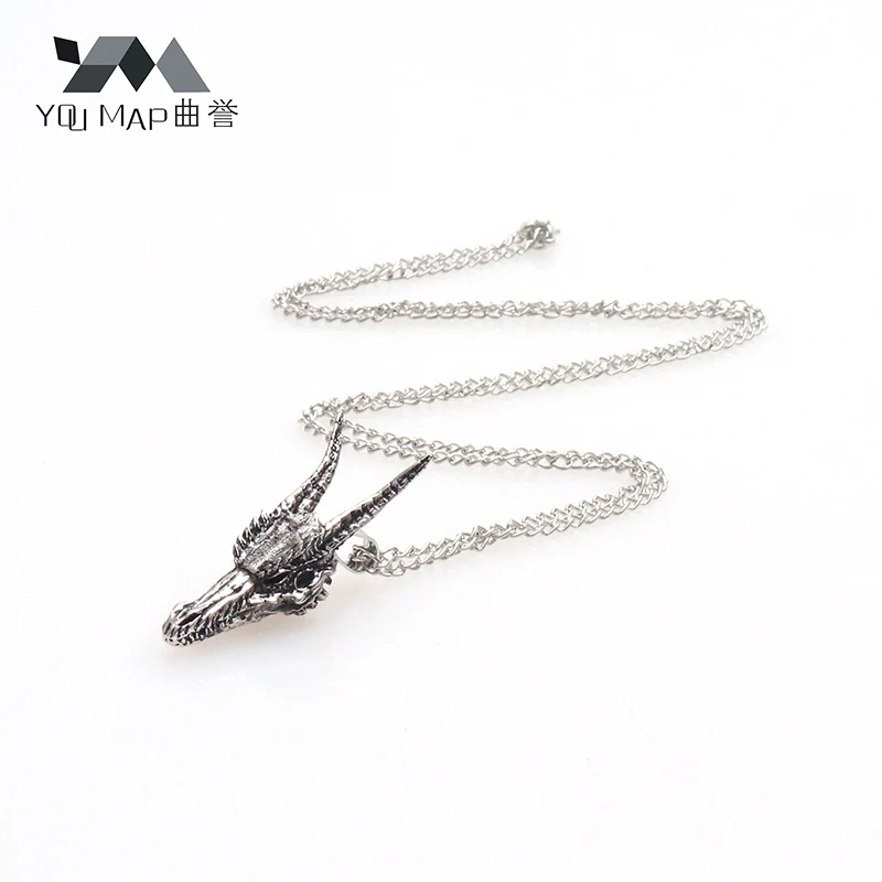 Женское ожерелье с подвеской в виде головы дракона|vintage necklace|pendant necklacenecklace jewelry |