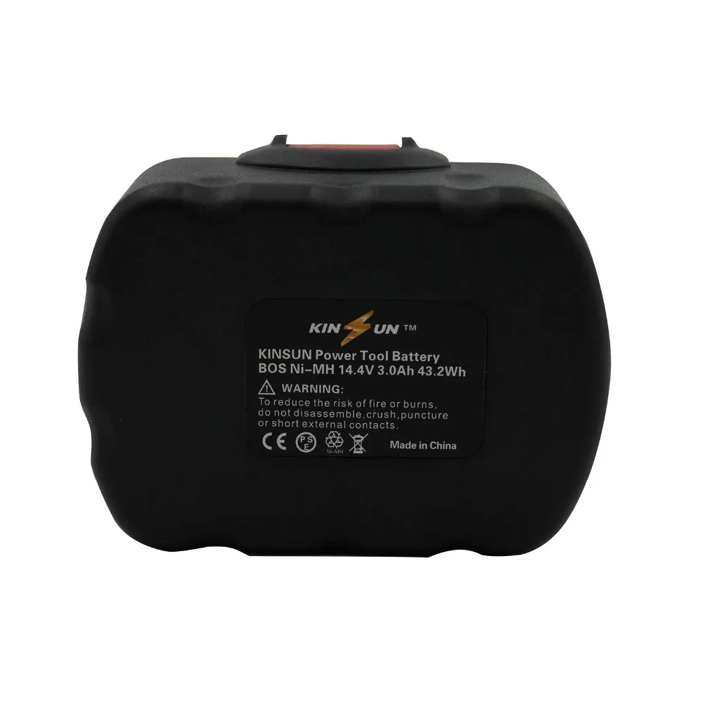 Аккумуляторная батарея KINSUN 14 4 V 3.0Ah Ni-MH для Bosch аккумуляторной дрели 2 607 335 263 GDR GHO PSB