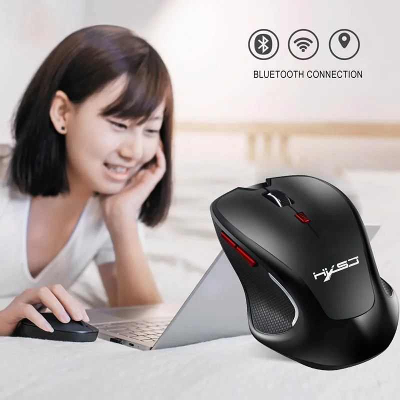 Bluetooth 3 0 мышь беспроводная 2400 точек/дюйм регулируемые Мыши для ПК компьютера