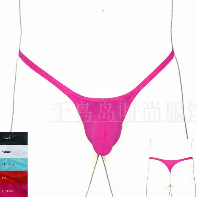 

Fashion popular male bag thong transparent ultra-thin nylon rack