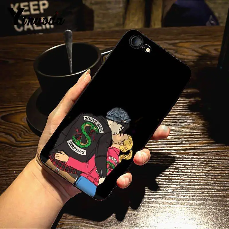 Yinuoda American TV Riverdale South Side Serpents стильный и элегантный чехол для телефона iPhone 7 6X8 6s Plus 5