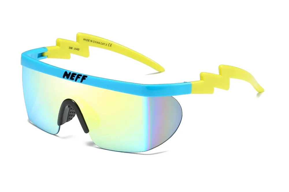 Солнцезащитные очки с упаковкой Neff брендовые дизайнерские градиентным