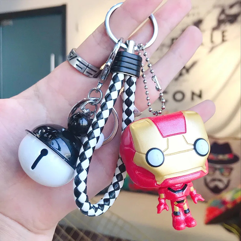 Мстители 4: Endgame капитан Марвел яд Дэдпул Железный человек с колокольчиком брелок