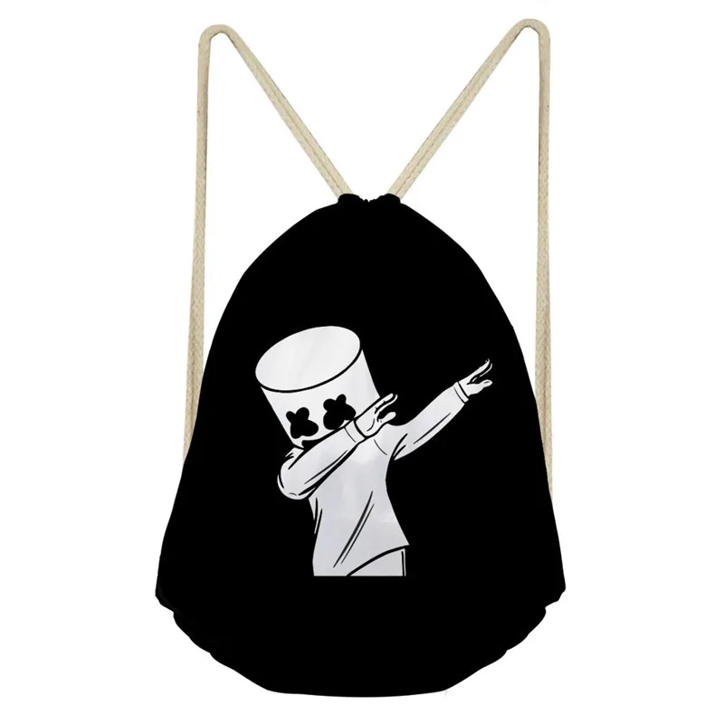 ThiKin Маркус и Мартинус Drawstring Детская сумка-рюкзак для девочек-подростков небольшие мешки для хранения ежедневный Рюкзак Mochila