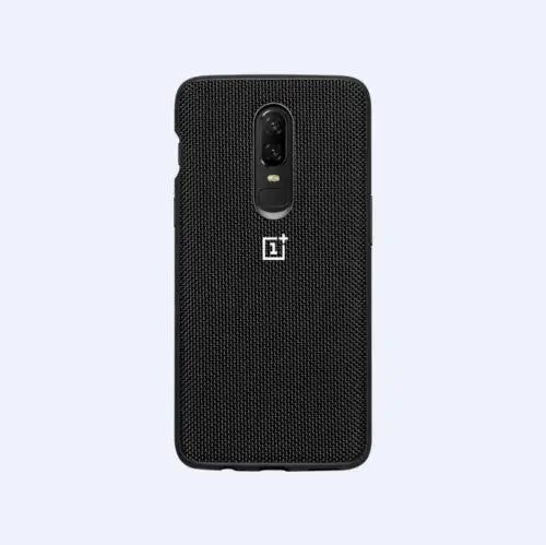 100% оригинал OnePlus 6/6 T песчаник силиконовый нейлон Карбон бампер кожаный чехол для
