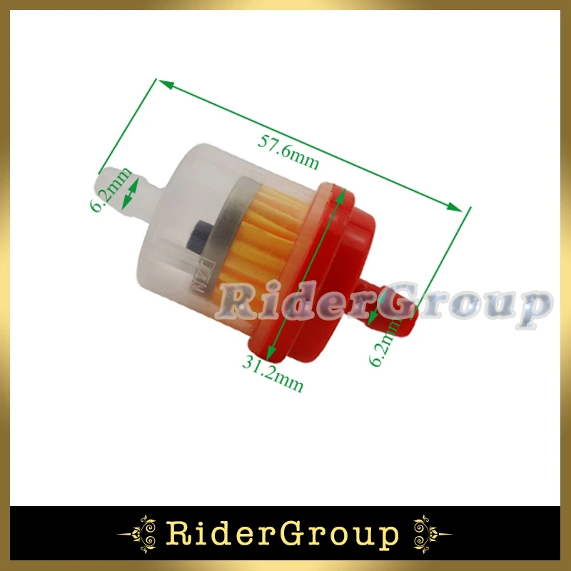 Красный Топливный шланг 5 мм 1 метр 38 воздушный фильтр очиститель топливный для