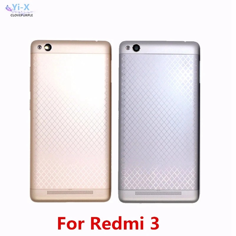 

New Housing For Xiaomi Redmi 3 Back Cover Case Battery Rear Door For Mi redmi 3