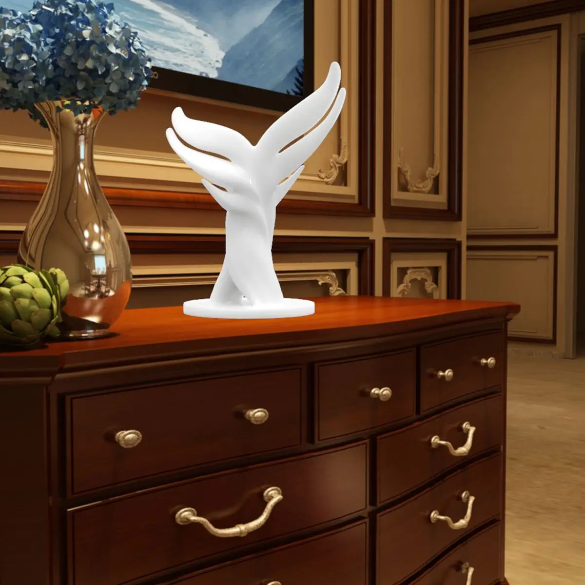 3D напечатанная скульптура КИТ хвост первоначально разработанный для домашнего