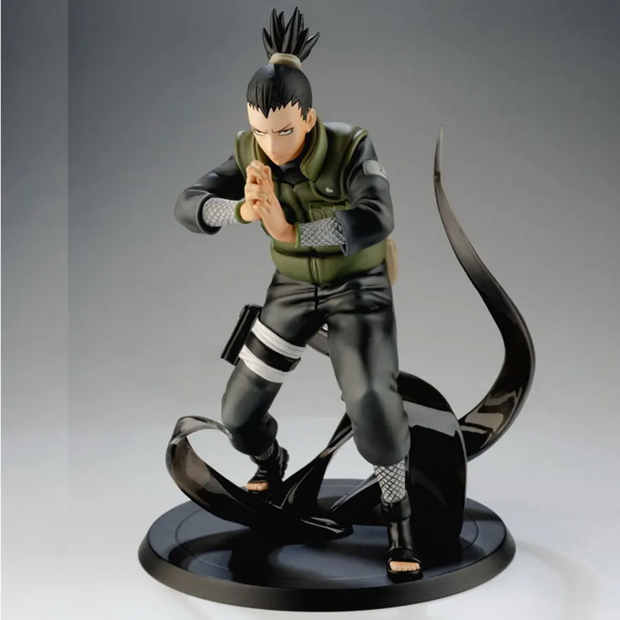 Аниме Naruto Shippuden ПВХ экшн Фигурка 15 см Nara Shikamaru коллекция моделей кукол игрушки