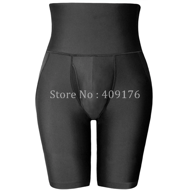 5XL нижнее белье большого живота для мужчин Утягивающие трусики с высокой талией