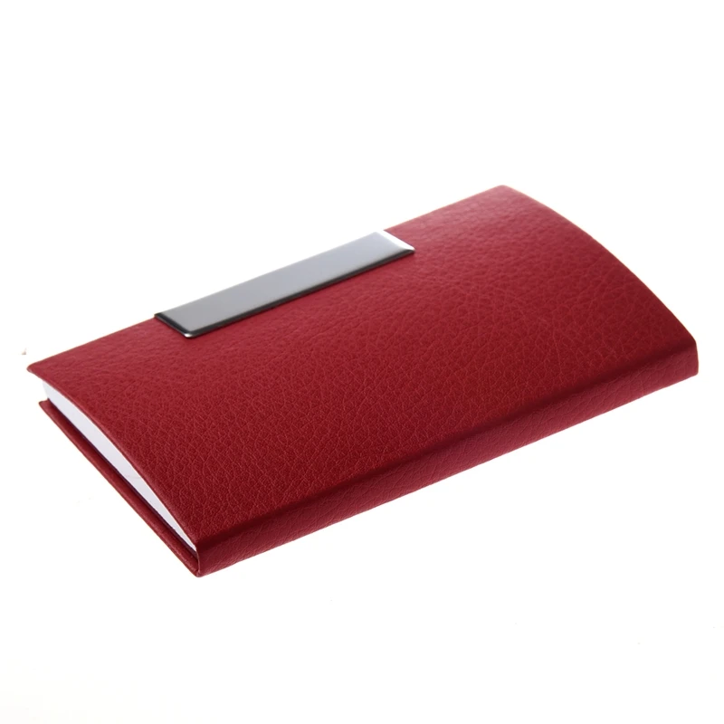 Business Card Credit Holder Case Red | Канцтовары для офиса и дома