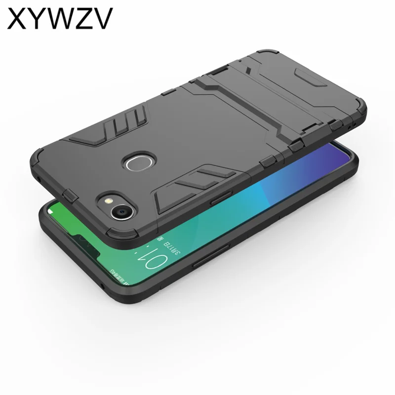 Для крышки OPPO F7 Силиконовый противоударный Чехол Робот резиновый чехол для