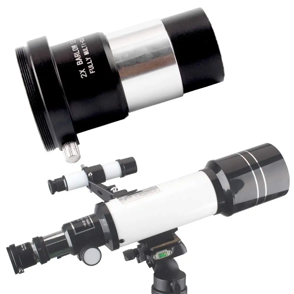 Barlow Lens 2X многослойный T адаптер с двойным объективом 3 элемента APO HD