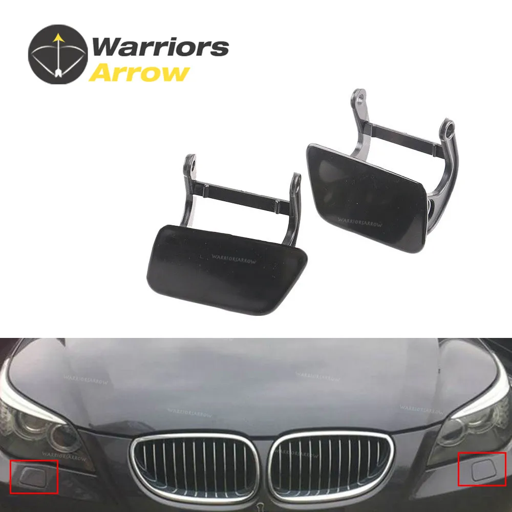 51117060585 51117060586 для BMW E60 E61 525i 528i 530i 2005 пара насадок омывателя фар крышка и рычаг