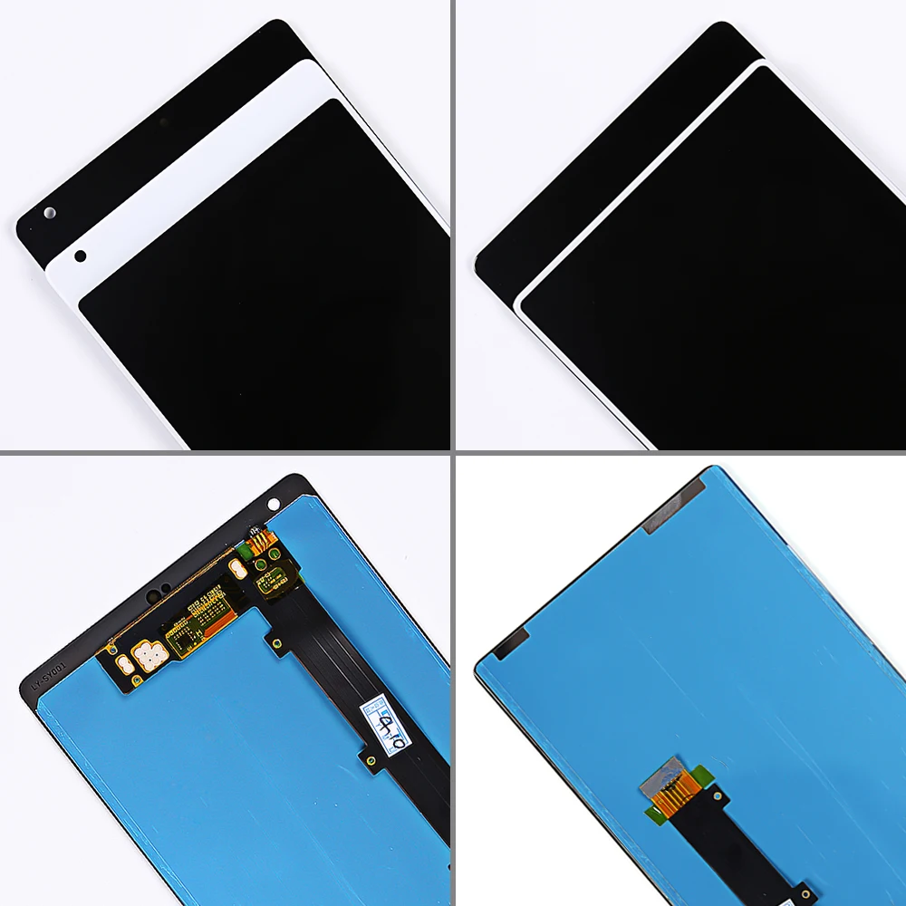 100% протестированный ЖК-дисплей сенсорный экран для Xiaomi mi x дигитайзер сборка