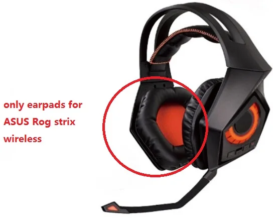 1 пара. Оригинальные наушники для беспроводных наушников AS.US Rog strix 7 1. |