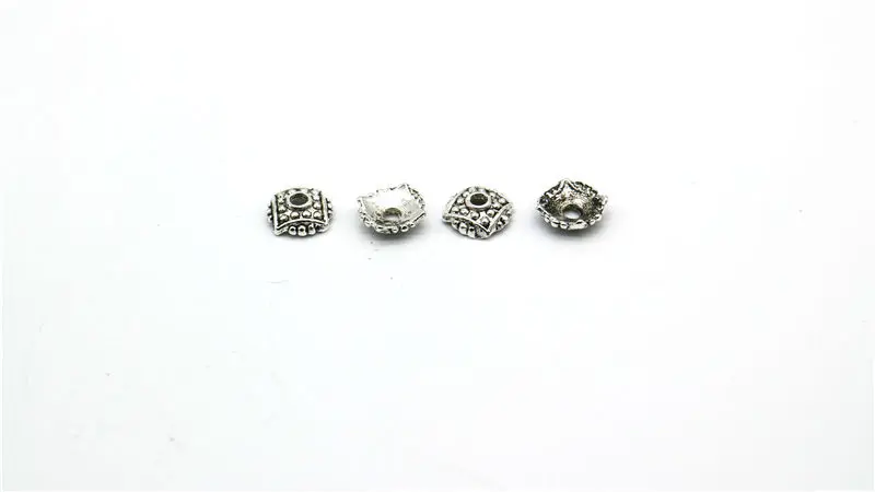 200 шт. серебряные шапочки для бусин в виде лепестков цветка|spacer beads|shaped beadsfor jewelry