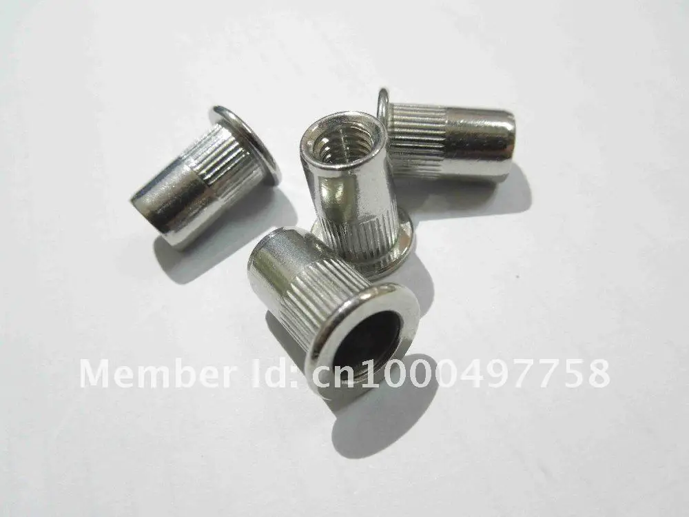 25 шт. M5 нержавеющая гайка заклепка Open End pem качество сталь insertnut|rivet nut|nut nutm5 rivet nut |