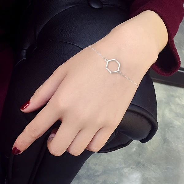 OL Стиль Мода ювелирные изделия Горячая Женская мода звено цепи браслет