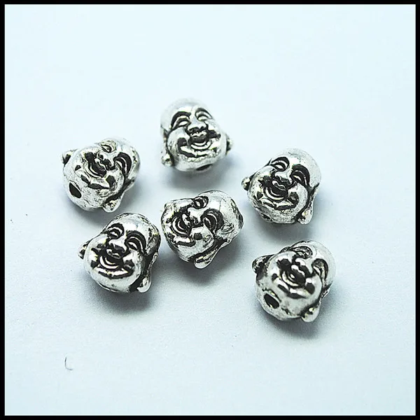 50 шт./лот металлические бусины фотоголовки фигурки подвески для браслета с