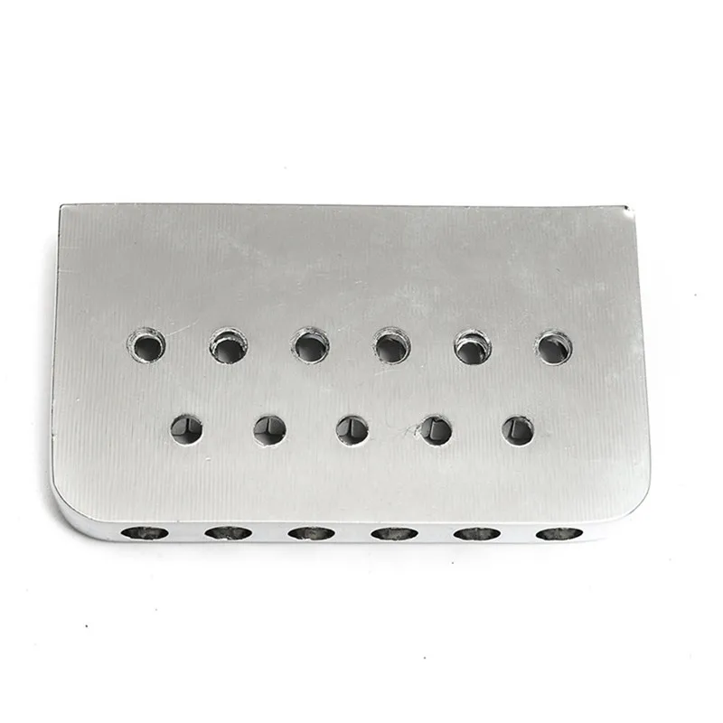 Сменный фиксатор для электрогитары с жестким хвостовиком 6 нитей хром сменный