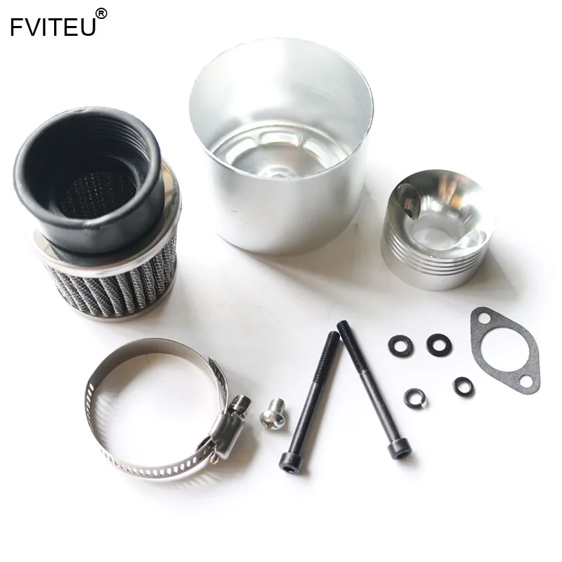 FVITEU Металлический Воздушный фильтр для двигателя cy zenoah 1/5 fg hpi km rovan baja 5b 5t 5sc rc