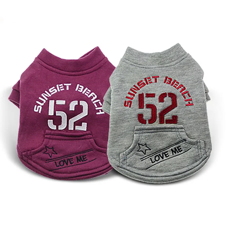 Пальто для маленьких собак свитер зимняя одежда куртка с капюшоном толстовка