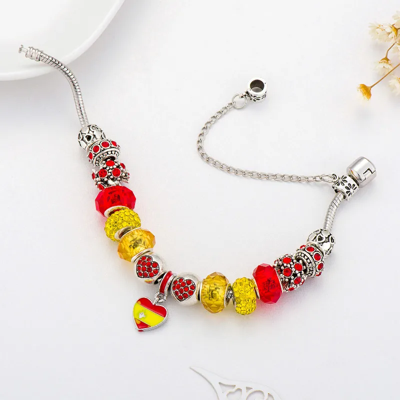 Женский браслет с кристаллами Mbr170243|charm bracelet|female braceletbracelets & bangles |