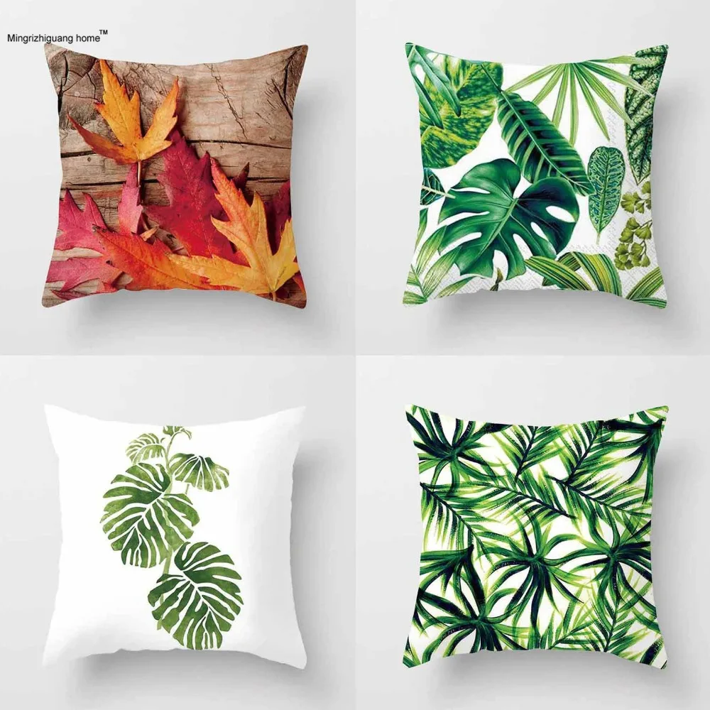 1 шт. декоративная наволочка для подушки с рисунком цветов | Дом и сад