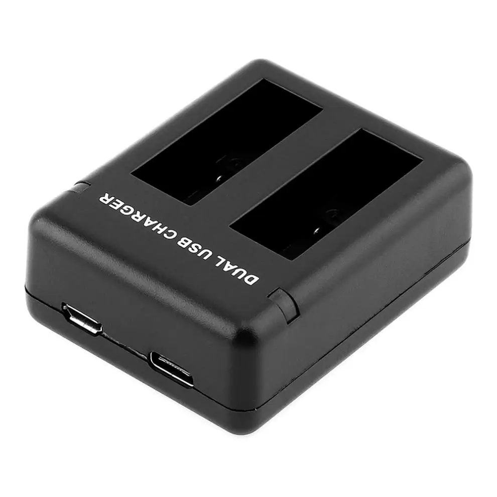 AHDBT 501 зарядное устройство с двумя портами для камеры usb кабелем и умной зарядкой