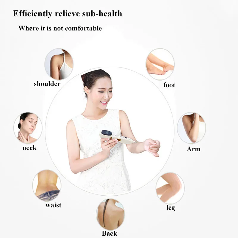 Электронный акупунктурный инструмент для точечного массажа оборудования