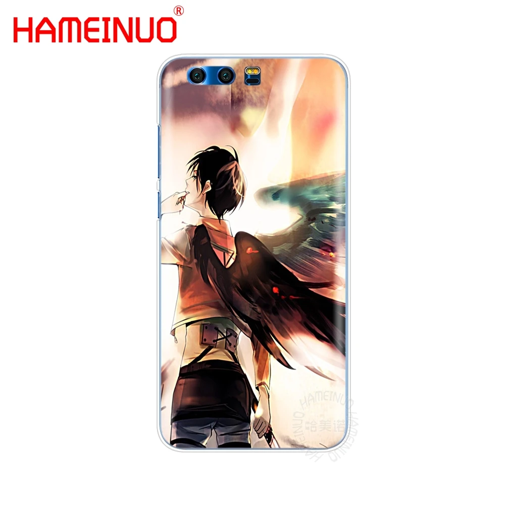 HAMEINUO аниме японский атака на Титанов Чехол для телефона Huawei Honor V10 4A 5A 6A 6C 6X 7X 8 9 NOVA 2