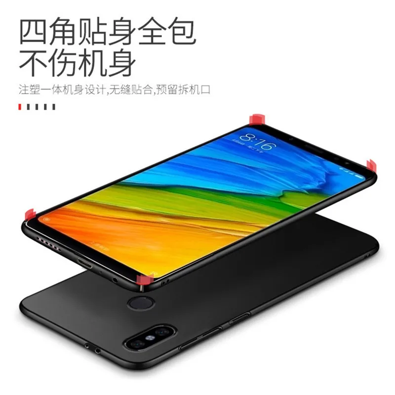 Жесткий ПК роскошный задний протектор чехлы для телефонов Xiaomi Redmi Note 6 Pro Чехол 26